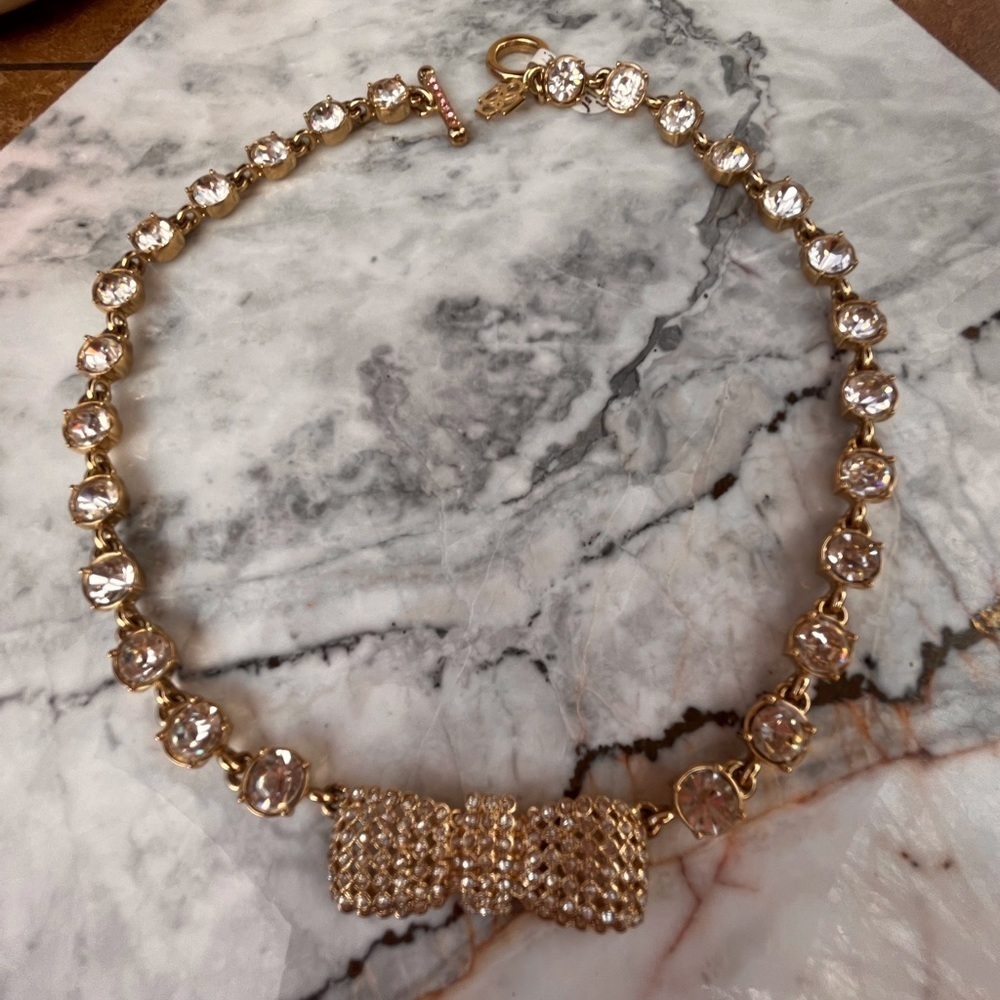 Ann Taylor necklace bow necklace - Picture 5 of 12